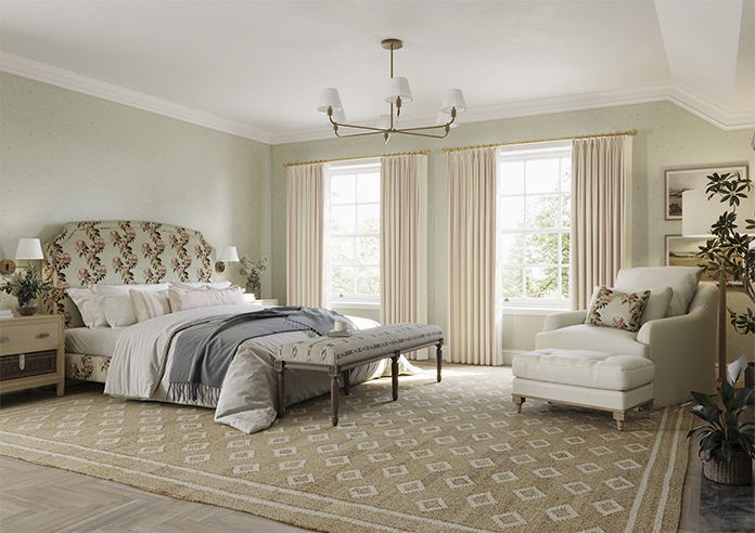 Adelaide, Winnies Stripe Rosies Pink - Made to Measure Curtains - Image 7